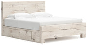 Lawroy - Panel Bed With Storage - JaxCo Furniture