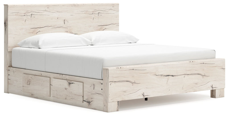 Lawroy - Panel Bed With Storage - JaxCo Furniture