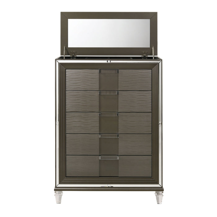 Twenty Nine - 5-Drawer Flip-Top Chest - JaxCo Furniture