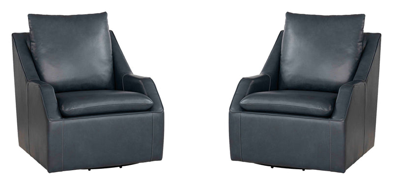 Asher - Swivel Accent Chair - JaxCo Furniture