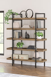Montia - Light Brown - Bookcase - JaxCo Furniture
