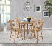 Andrews - Round Counter Dining Set - JaxCo Furniture