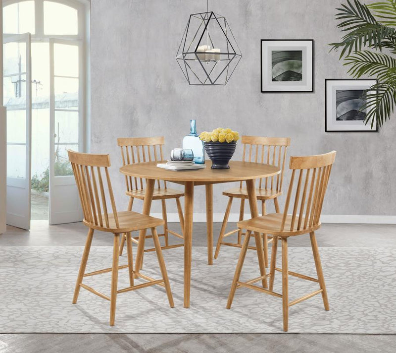 Andrews - Round Counter Dining Set - JaxCo Furniture