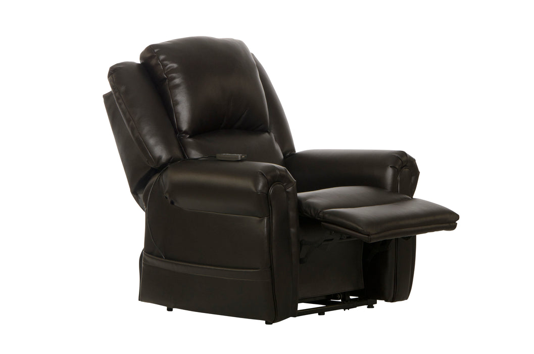 Cosset - Power Lift With Power Headrest / Layflat / Heat / Massage - Espresso - JaxCo Furniture