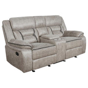 Greer - Upholstered Motion Reclining Loveseat - JaxCo Furniture