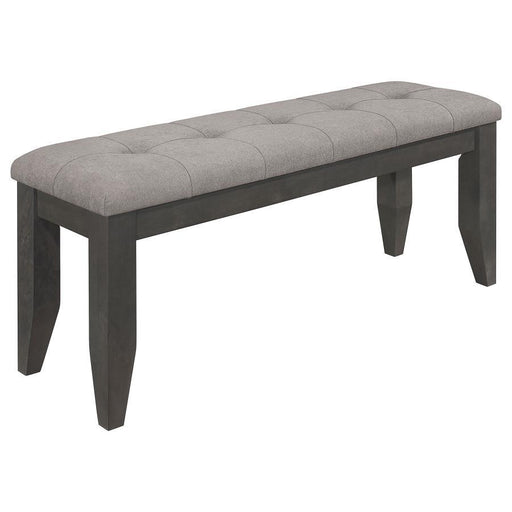 Dalila - Tufted Upholstered Dining Bench - JaxCo Furniture