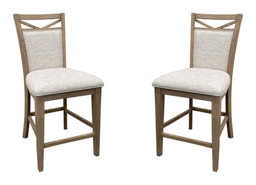 Americana Modern Dining - Upholstered Counter Chair (Set of 2) - Cotton - JaxCo Furniture
