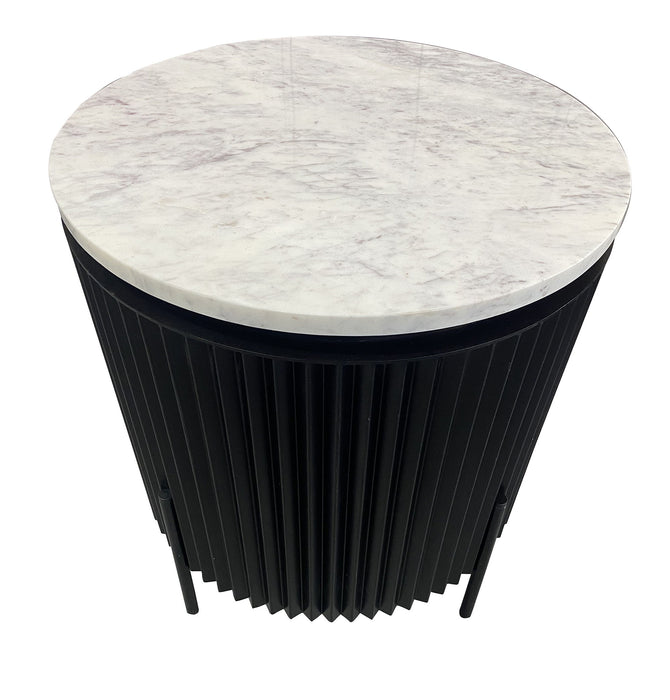 Gage - Marble/Metal Round Table