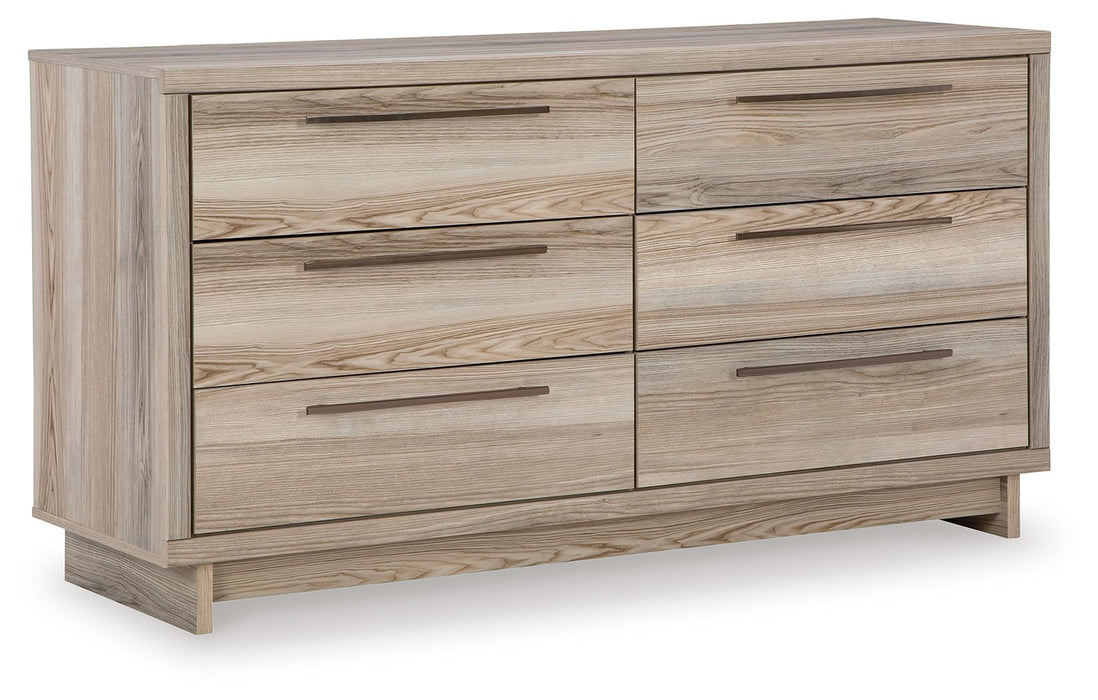 Hasbrick - Slat Panel Bedroom Set