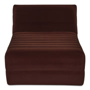Verity - Chaise - Dark Brown - JaxCo Furniture