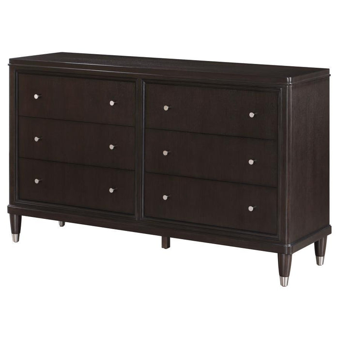 Emberlyn - 6-Drawer Dresser - Brown - JaxCo Furniture