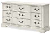 Arlendyne - Antique White - Dresser - JaxCo Furniture