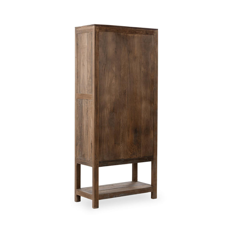 Kharga - Tall Cabinet - Natural - JaxCo Furniture