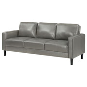 Ruth - Upholstered Track Arm Sofa - JaxCo Furniture