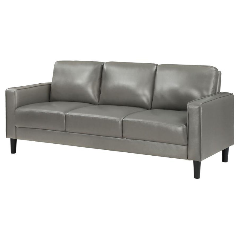 Ruth - Upholstered Track Arm Sofa - JaxCo Furniture