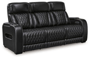 Boyington - Power Reclining Sofa With Adj Headrest - JaxCo Furniture