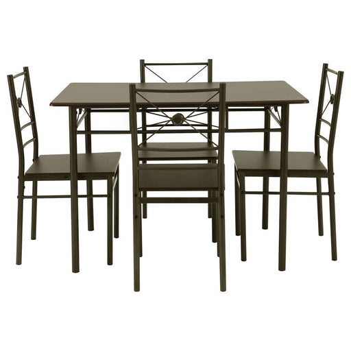 Anna - 5-Piece Rectangular Dining Set - JaxCo Furniture