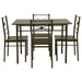 Anna - 5-Piece Rectangular Dining Set - JaxCo Furniture