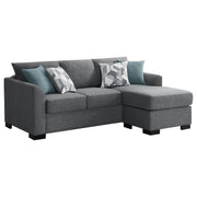 Storey - Upholstered Sleeper Sectional Chaise Sofa - JaxCo Furniture