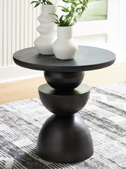 Kurtson - Bronze Finish - Accent Table - JaxCo Furniture