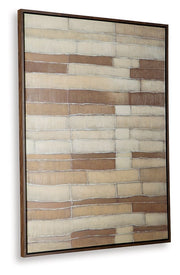 Kalanmore - Brown / Tan / White - Wall Art - JaxCo Furniture