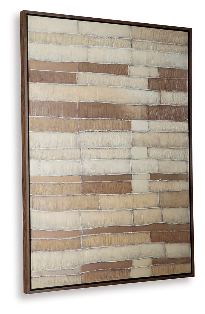 Kalanmore - Brown / Tan / White - Wall Art - JaxCo Furniture