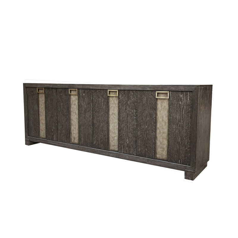 Ascent - 90" Console - Dark Chocolate - JaxCo Furniture