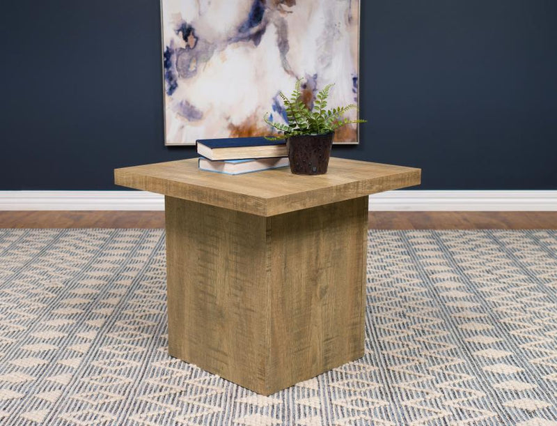 Devar - Square Engineered Wood Table - JaxCo Furniture