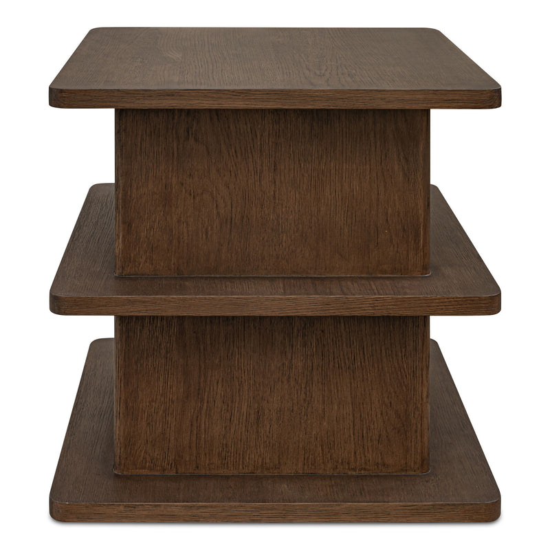 Casey - Side Table - Dark Brown - JaxCo Furniture