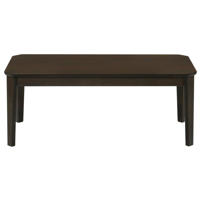 Amaro - 3 Piece Coffee And End Table Set - Dark Brown - JaxCo Furniture