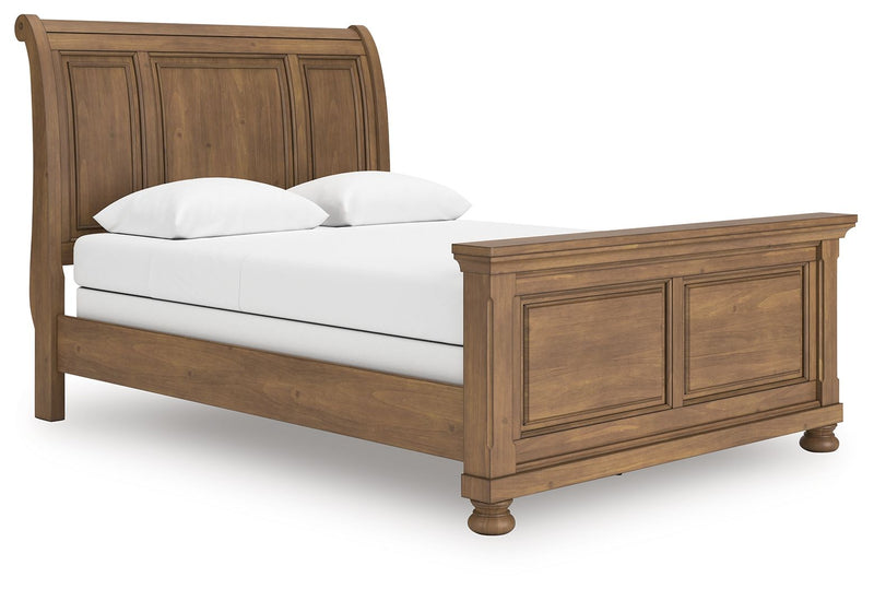 Feddinger - Sleigh Bed - JaxCo Furniture