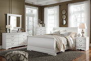Anarasia - Sleigh Bed Set - JaxCo Furniture