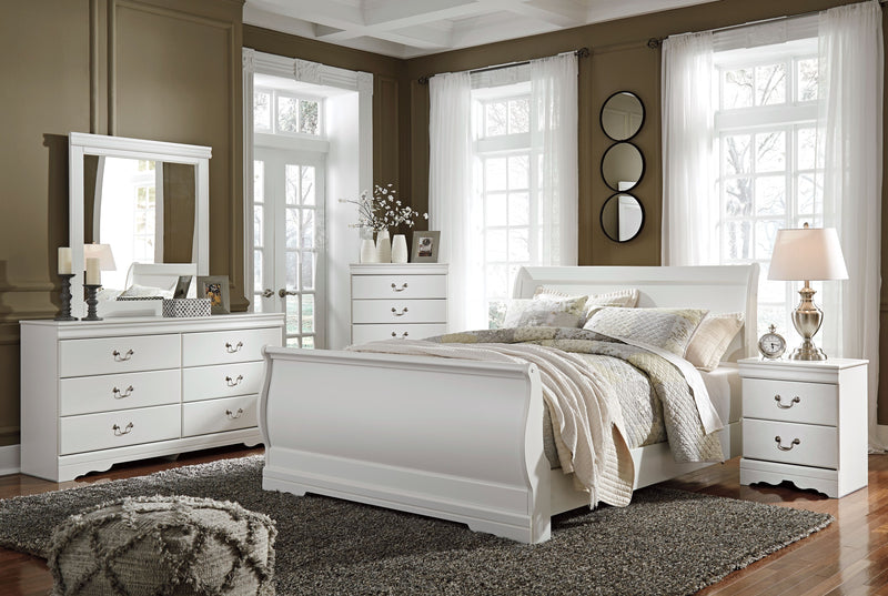 Anarasia - Sleigh Bed Set - JaxCo Furniture
