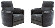 Radius - Power Swivel Glider Recliner (Set of 2) - JaxCo Furniture