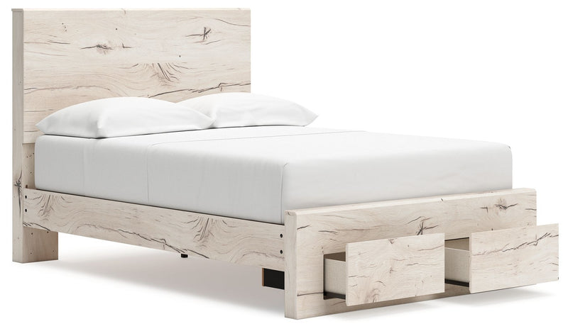 Lawroy - Panel Bed With Storage - JaxCo Furniture