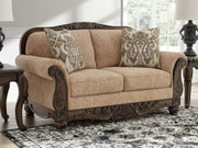 Chelsworth - Golden - Loveseat - JaxCo Furniture