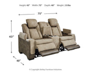 Next-Gen Durapella - Power Reclining Loveseat - JaxCo Furniture