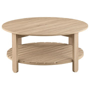 Fowler - Round Coffee Table Set - JaxCo Furniture