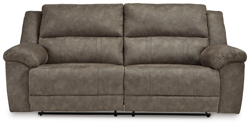 Laresview - Fossil - 2 Seat Reclining Sofa - JaxCo Furniture