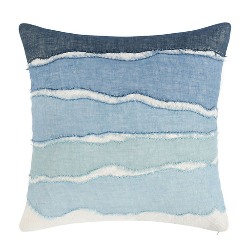 Stillness - ST Bikram Pillow - Capri Blue Multi - JaxCo Furniture