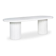 Eris - Outdoor Dining Table - White - JaxCo Furniture