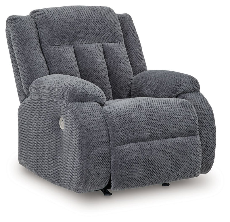 Observation - Steel - Power Rocker Recliner - JaxCo Furniture