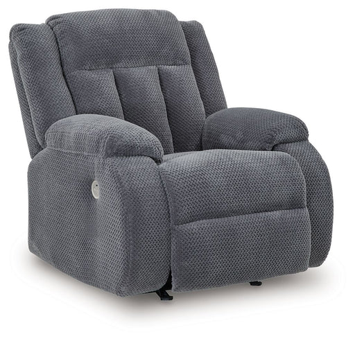 Observation - Steel - Power Rocker Recliner - JaxCo Furniture