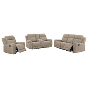 Brentwood - Upholstered Reclining Sofa Set - JaxCo Furniture