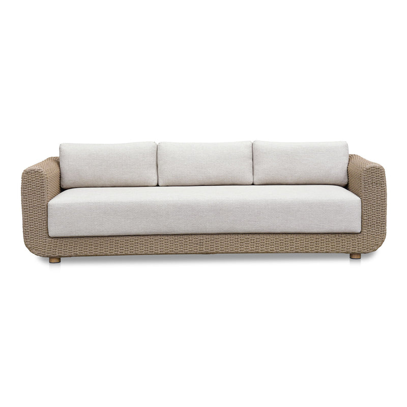 Soma - Outdoor Sofa - Natural - JaxCo Furniture