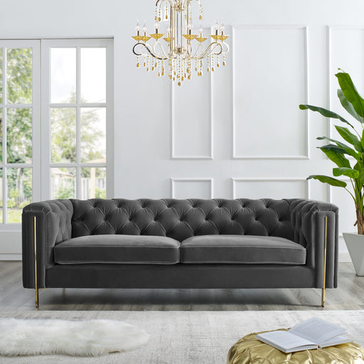 Charlene - Velvet Sofa And Loveseat - JaxCo Furniture