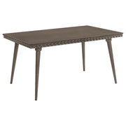 Onslow - Rectangular Wood Dining Table - Dark Brown - JaxCo Furniture