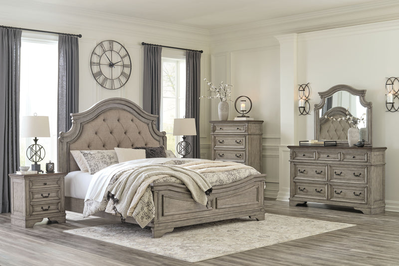 Lodenbay - Antique Gray - Dresser, Mirror - JaxCo Furniture
