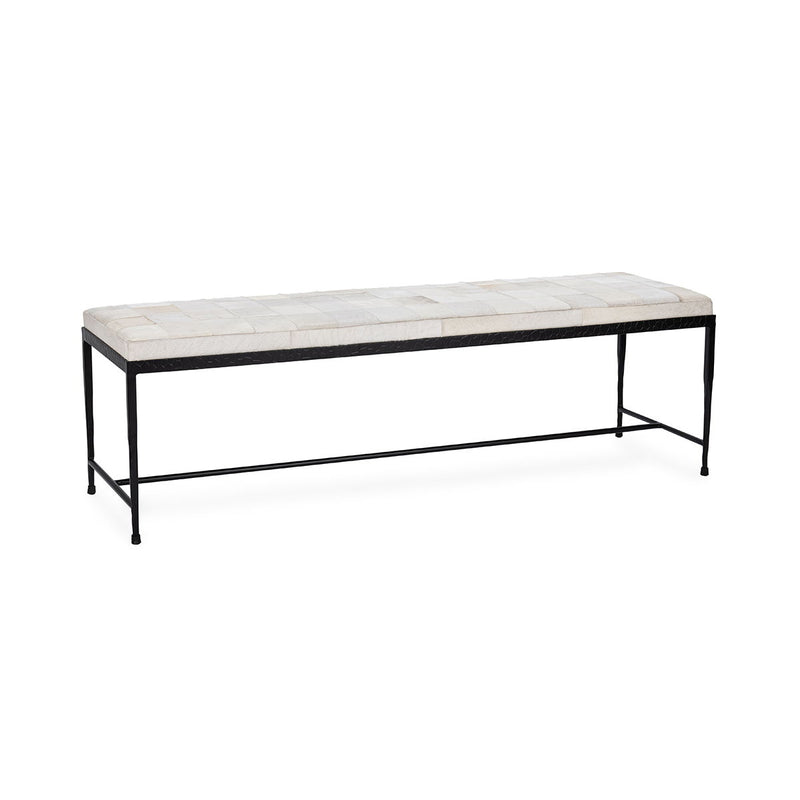 Achen - Hide 60" Bench - JaxCo Furniture