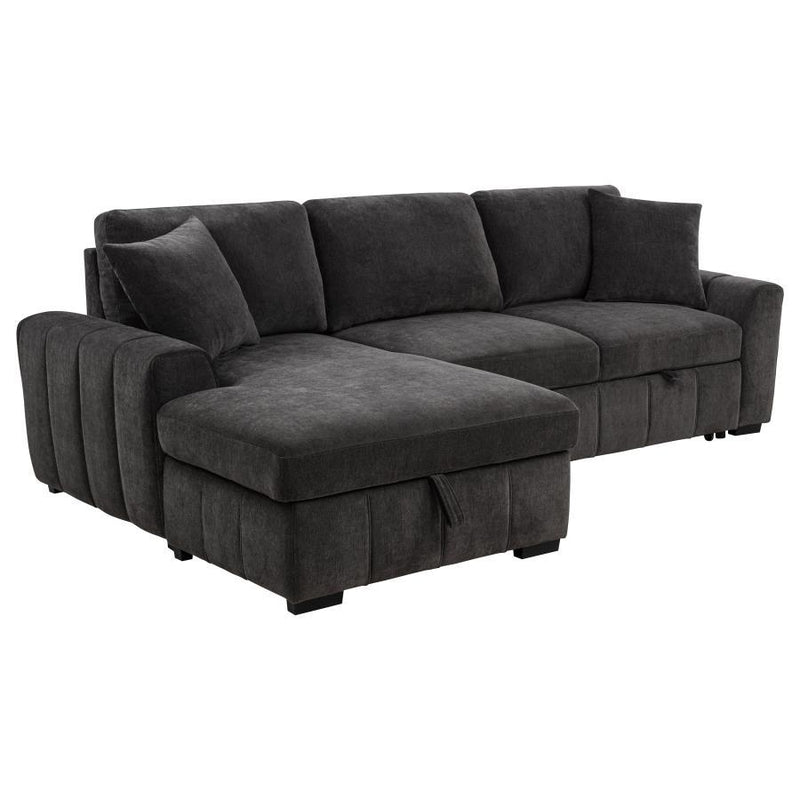 Pastrana - Upholstered Sleeper Sectional Sofa - JaxCo Furniture